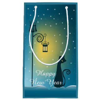 Guten Rutsch ins Neue Jahr-Geschenk-Tasche Kleine Geschenktüte