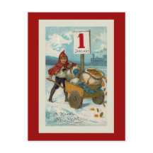 "Guten Rutsch ins Neue Jahr-" Gruß-Karte