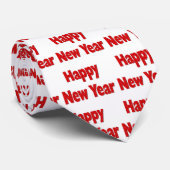 guten Rutsch ins Neue Jahr Krawatte (Gerollt)