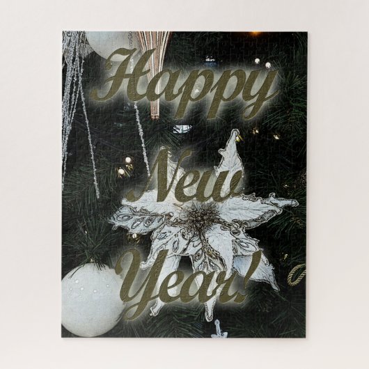 Guten Rutsch ins Neue Jahr Puzzle (Vertikal)