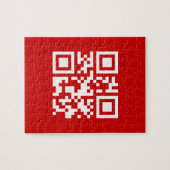 Guten Rutsch ins Neue Jahr! -- QR Code Puzzle (Horizontal)