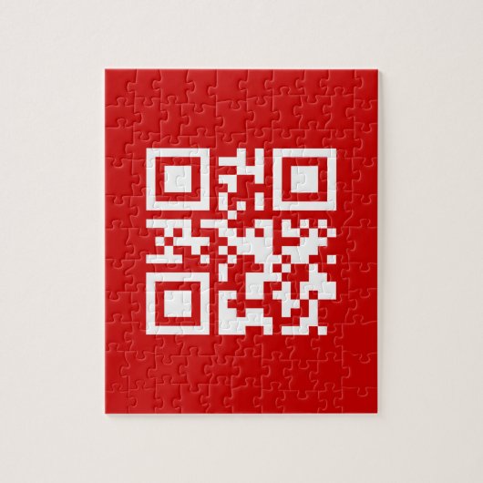 Guten Rutsch ins Neue Jahr! -- QR Code Puzzle (Vertikal)
