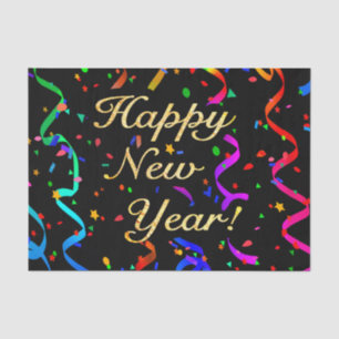 "Guten Rutsch ins Neue Jahr! " Seidenpapier