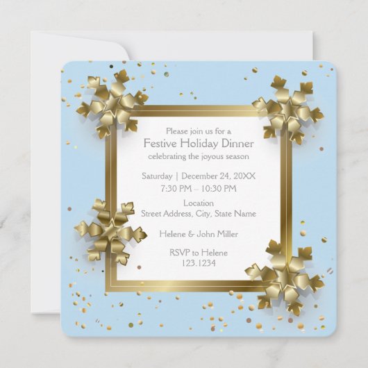 Guten Rutsch ins Neue Jahr-u. Einladung (Vorderseite)