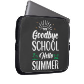 Guten Sommer, Sommerspass beginnt sie Laptopschutzhülle (Vorne Rechts)