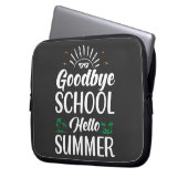 Guten Sommer, Sommerspass beginnt sie Laptopschutzhülle (Vorderseite Links)