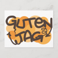 Guten Tag Deutsch im Graffiti-Stil