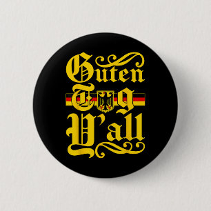 Guten Tag - Deutschland Flaggenfestival Männer Fra Button