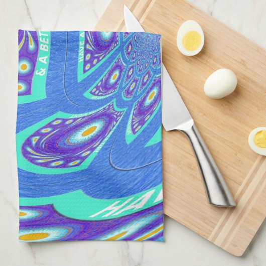 Guten Tag Geschirrtuch (Viertel Falte)