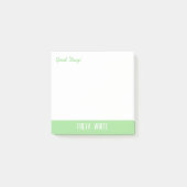 Guten Tag Gruß Post-it Klebezettel (Vorderseite)