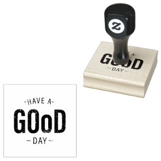 Guten Tag Gummistempel