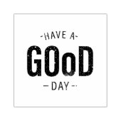 Guten Tag Gummistempel (Prägung)