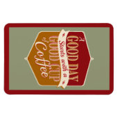 Guten Tag, guter Kaffee Magnet (Horizontal)