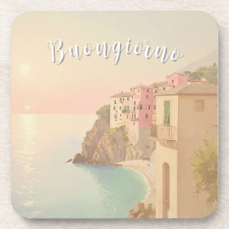 Guten Tag Italienische Riviera Getränkeuntersetzer