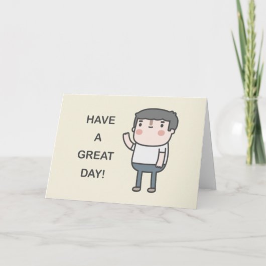 Guten Tag! Karte (Vorderseite)