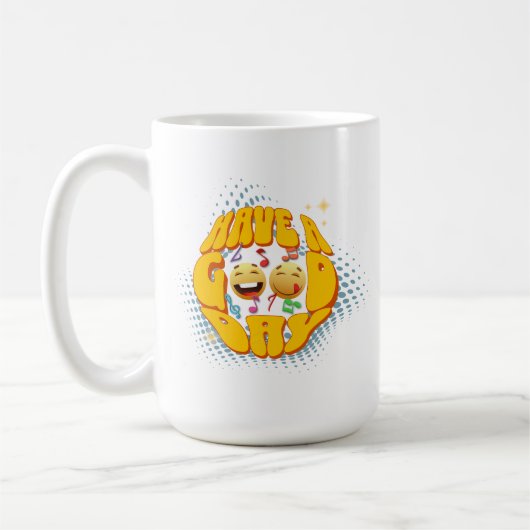 Guten Tag | Klassische Tasse mit 15# (Links)