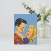 Guten Tag liebe Postkarte (Stehend Vorderseite)