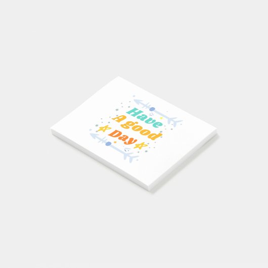 Guten Tag Post-it Klebezettel (angewinkelt)