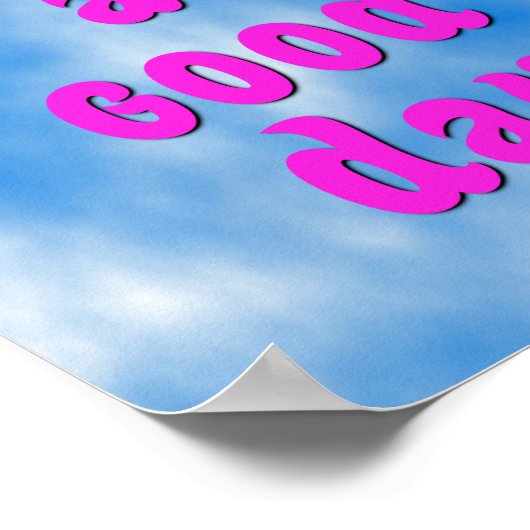 Guten Tag Poster (Ecke)