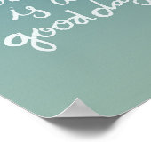 Guten Tag Poster (Ecke)