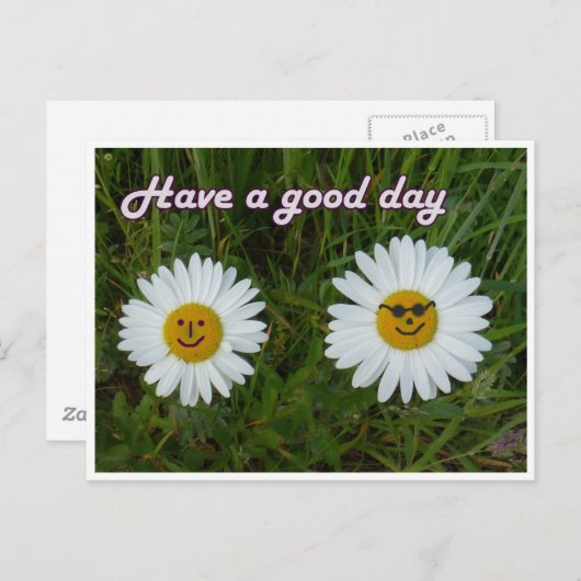 Guten Tag Postkarte (Vorne/Hinten)