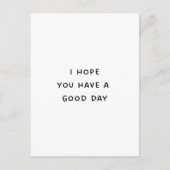 Guten Tag Postkarte (Vorderseite)