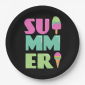 Guten Tag - Sommer Beach Pappteller (Vorderseite)