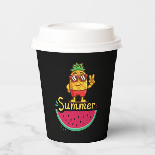 Guten Tag Sommerzeit Pappbecher