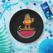 Guten Tag Sommerzeit Pappteller (Party)