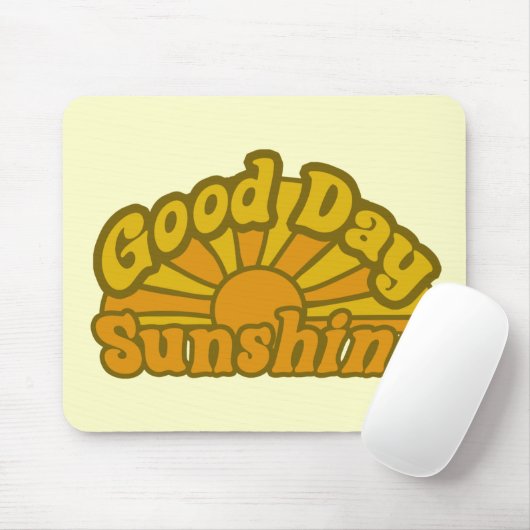 Guten Tag Sonnenschein Mousepad (Mit Mouse)