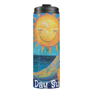 Guten Tag Sonnenschein Thermal Tumbler Thermosbecher