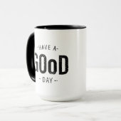 Guten Tag Tasse (Vorderseite Links)