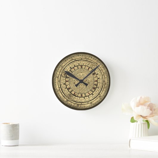 Gutenberg Astrological clock Runde Wanduhr (Zuhause)