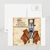 Gutenberg-Cartoon 3477 Postkarte (Vorne/Hinten)