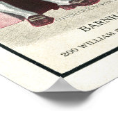 Gutenberg Letterpress Gießereiplakat Poster (Ecke)