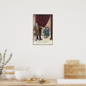 Gutenberg Letterpress Gießereiplakat Poster (Küche)