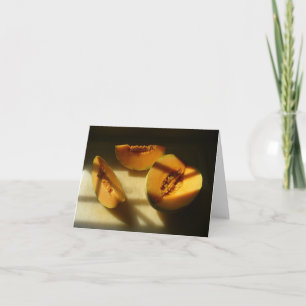 Gutenmorgen Canteloupe Dankeskarte