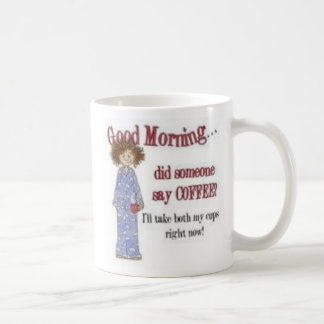 Gutenmorgen Coffe Schale Kaffeetasse