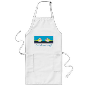 Gutenmorgen-Freund-Geschenk-Schürze Lange Schürze