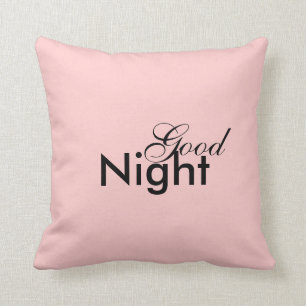 Gutenmorgen-/gute Nachtkissen Kissen