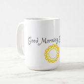 Gutenmorgen herrlich kaffeetasse (Vorderseite Links)