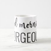 Gutenmorgen-herrliche Tasse 11oz (Mittel)