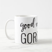 Gutenmorgen-herrliche Tasse 11oz (Links)