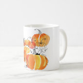 Gutenmorgen-Kürbis-Kaffee-Tasse Kaffeetasse (VorderseiteRechts)