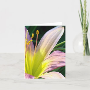 Gutenmorgen Lilie! Notecard Karte