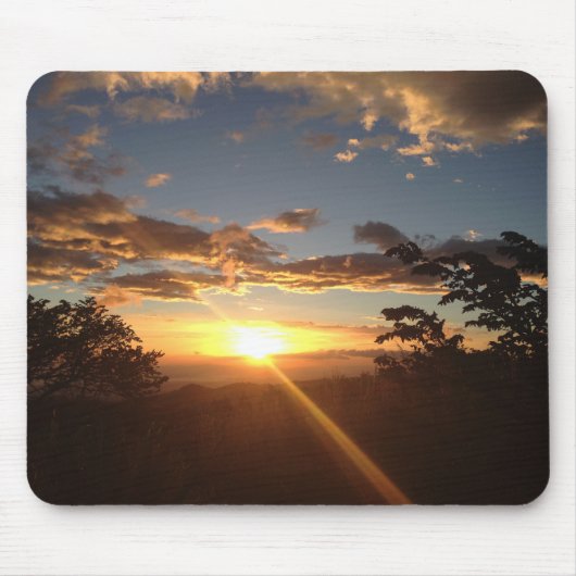 Gutenmorgen-Mausunterlage Mousepad (Vorne)