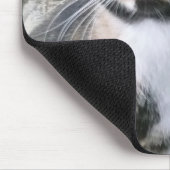 Gutenmorgen-Miezekatze! Kaliko erhellt Ihren Tag! Mousepad (Ecke)