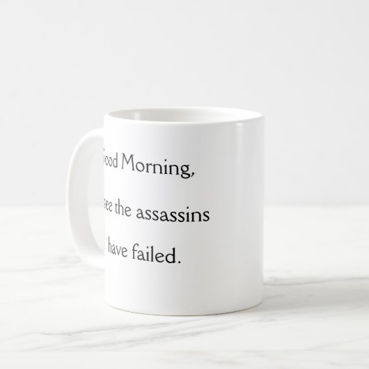 Gutenmorgen-Mitarbeiter Kaffeetasse (Vorderseite Links)