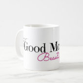 Gutenmorgen schön kaffeetasse (Vorderseite Links)