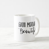 Gutenmorgen schön kaffeetasse (VorderseiteRechts)